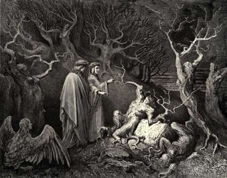 Dante's Inferno karya Gustave Dore. Source: Wikiart